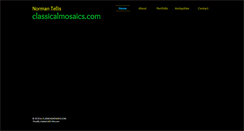 Desktop Screenshot of classicalmosaics.com